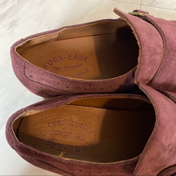 Kork Ease Bailee Kiltie Monk Strap Suede Shoe 7M - Picture 4 of 11